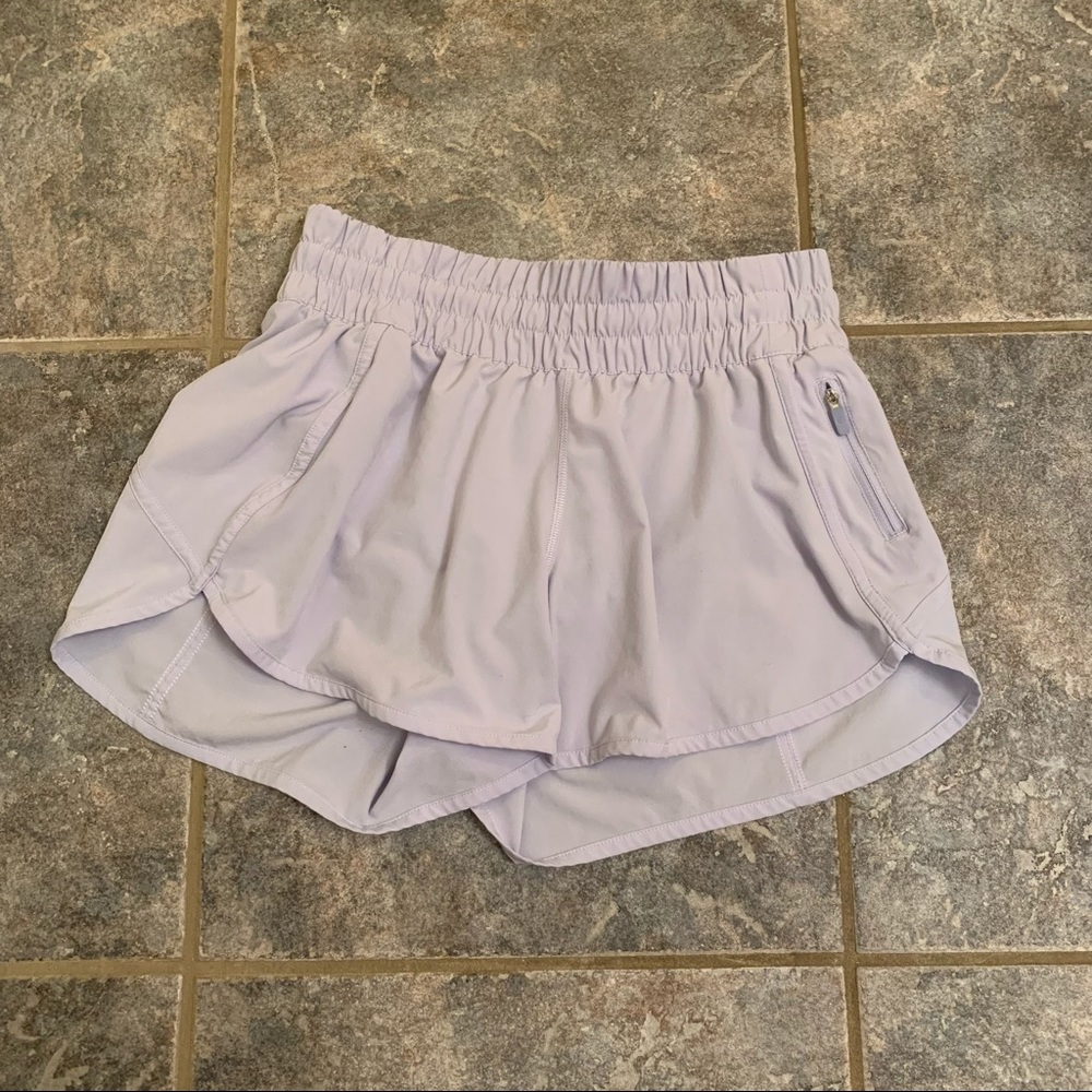 Lululemon Tracker Shorts 4” Blue Purple